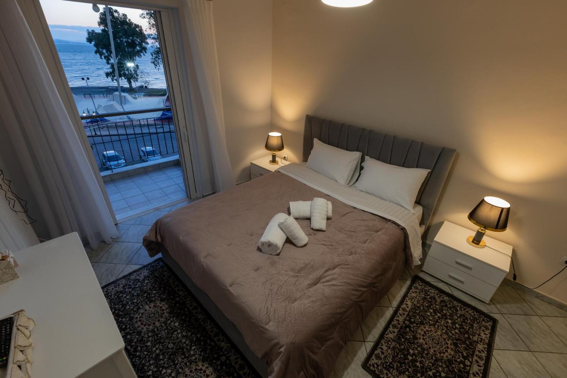Vicky'S View House Apartment Nafpaktos Bagian luar foto