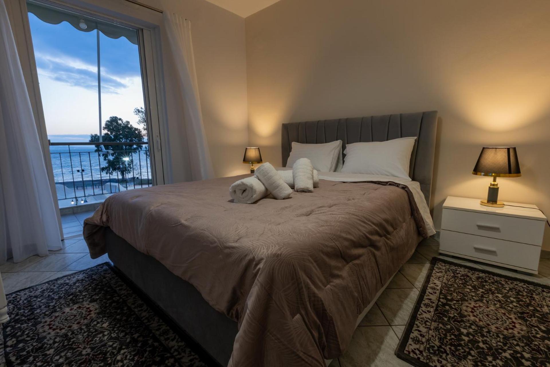 Vicky'S View House Apartment Nafpaktos Bagian luar foto